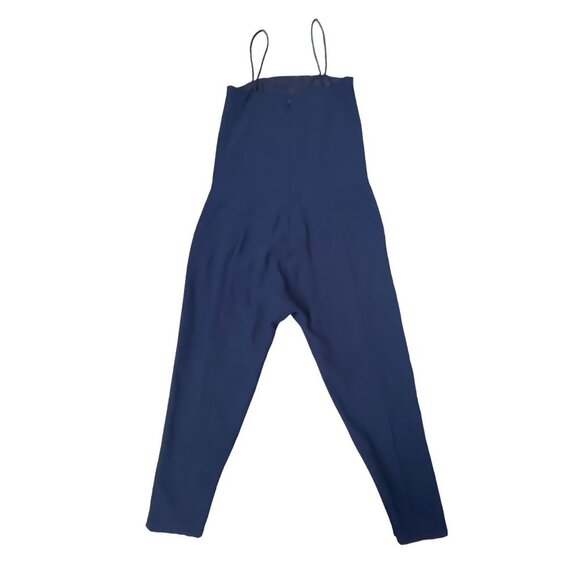 Finders Keepers Crystal Air‎ Jumpsuit Navy Blue Slouchy Size Small NWT NEW $165 - Picture 14 of 15